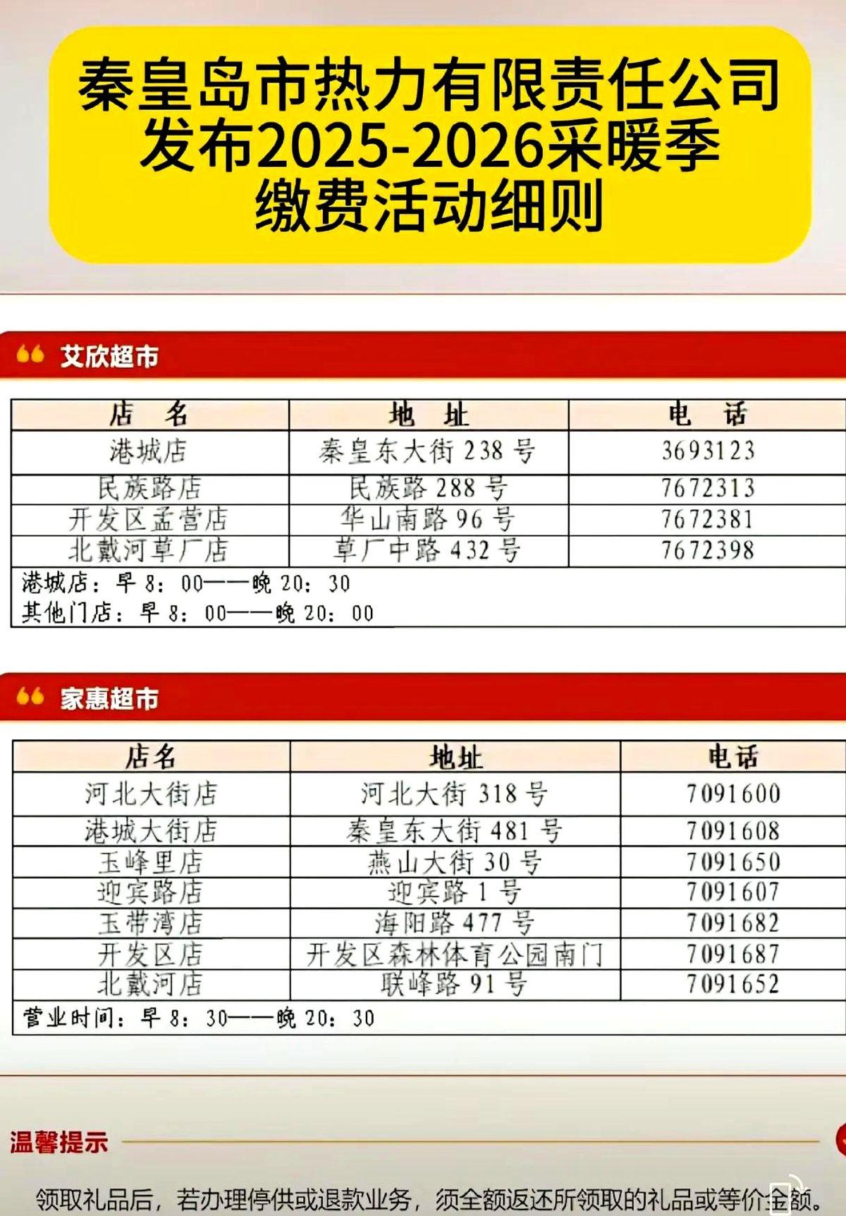 五折没了！秦皇岛2025供暖缴费窗口9月1号开闸，30号关门，老住户习惯提前