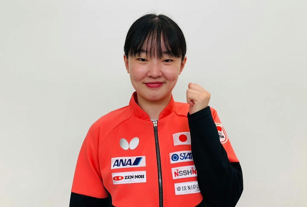 10月7日日本队出发印度亚锦赛，去的时间还挺早。早田希娜，筱塚大登，田中佑汰，