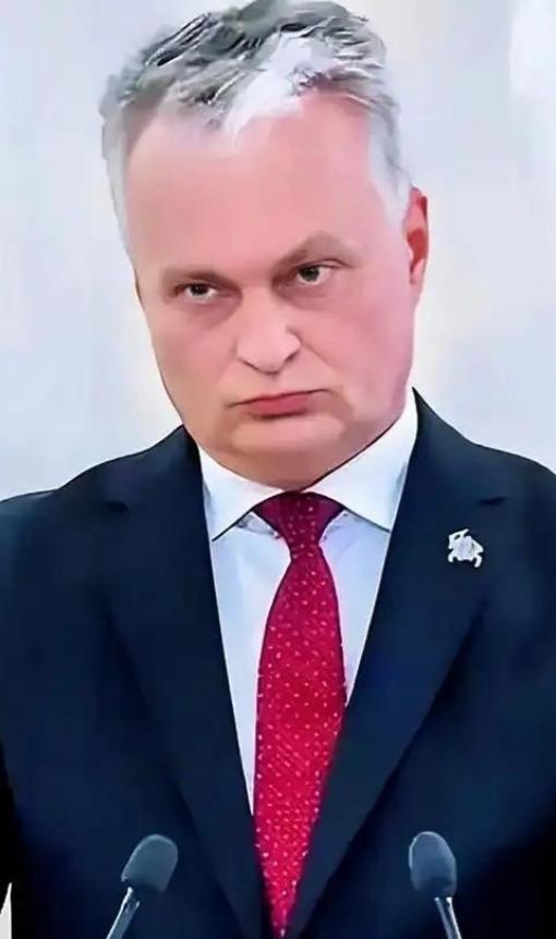 活久见！立陶宛总统瑙塞达为了推脱责任，2月12日他对着立陶宛国家广播电视台