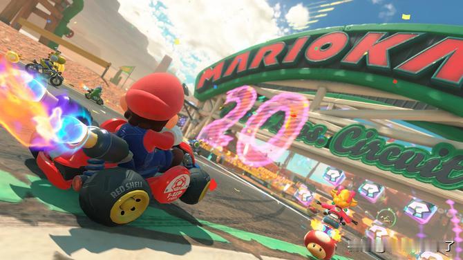 任天堂新游《马里奥赛车：世界》即将于6月5日护航新主机Switch2发售，今天