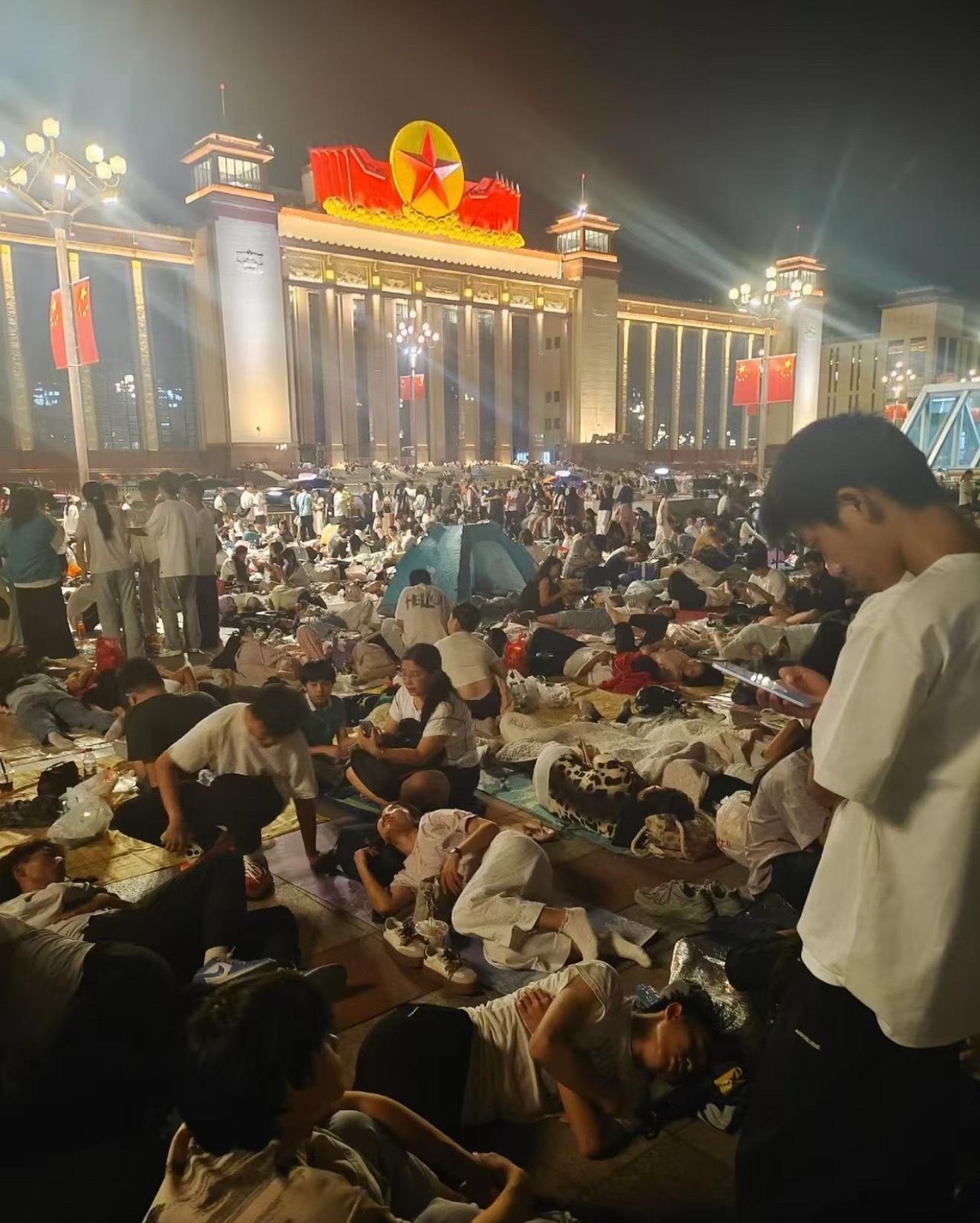 51人潮，分享一下你拍的人潮