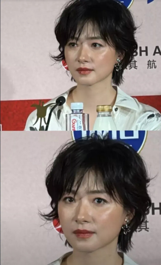 气质虽好，但没有了滤镜，还是看出岁月痕迹！