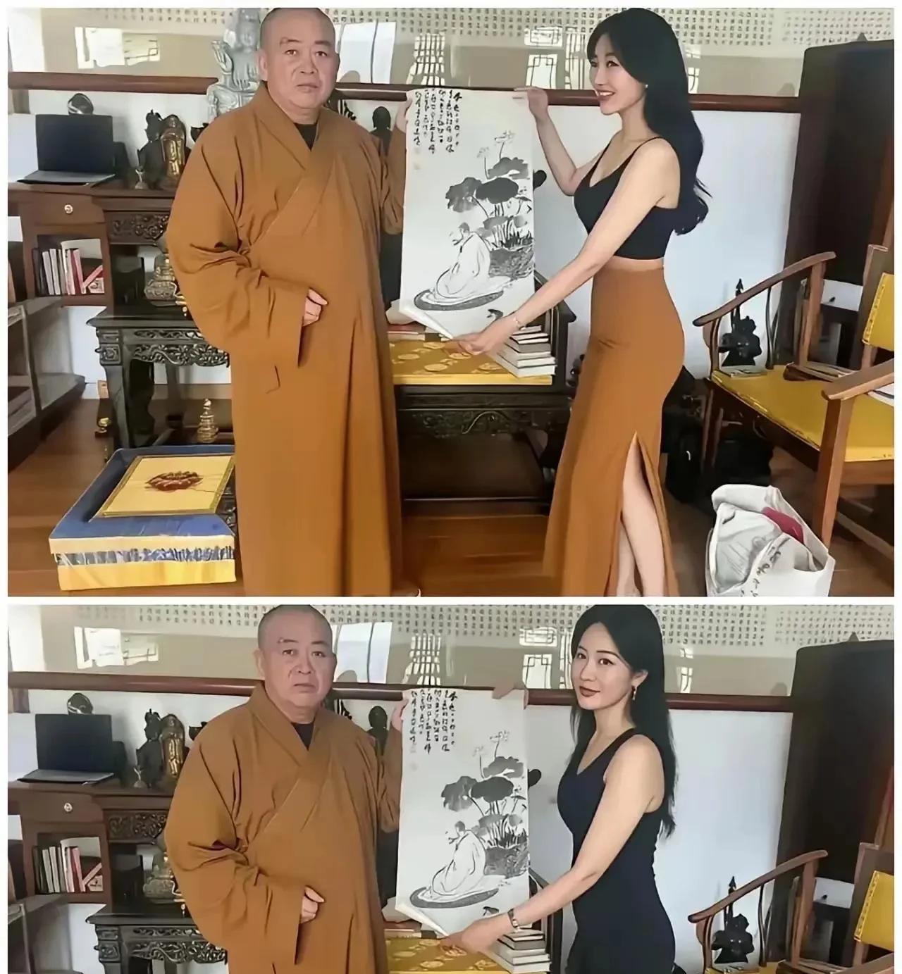 什么叫开光你们知道吗？看这位美女开光前后的对比就知道了吧！