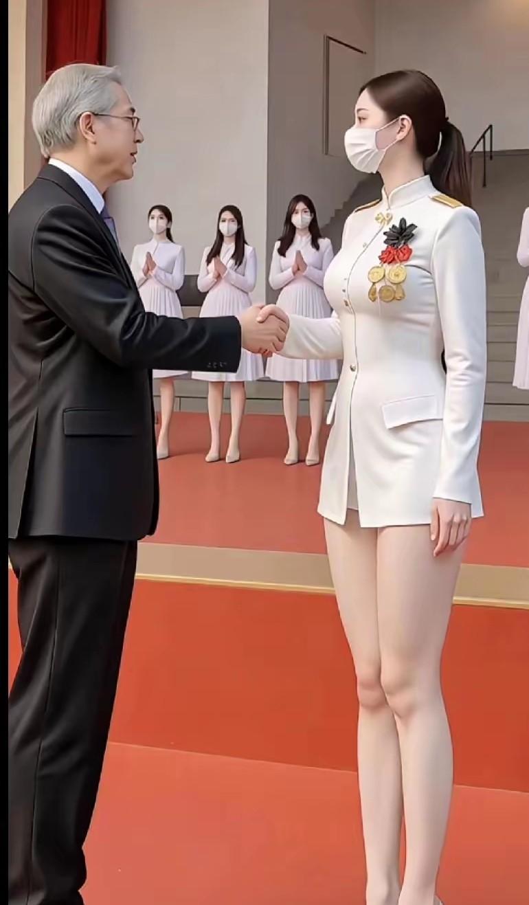 如果真是这么正式的场合，裤子还是不建议穿得那么短...！