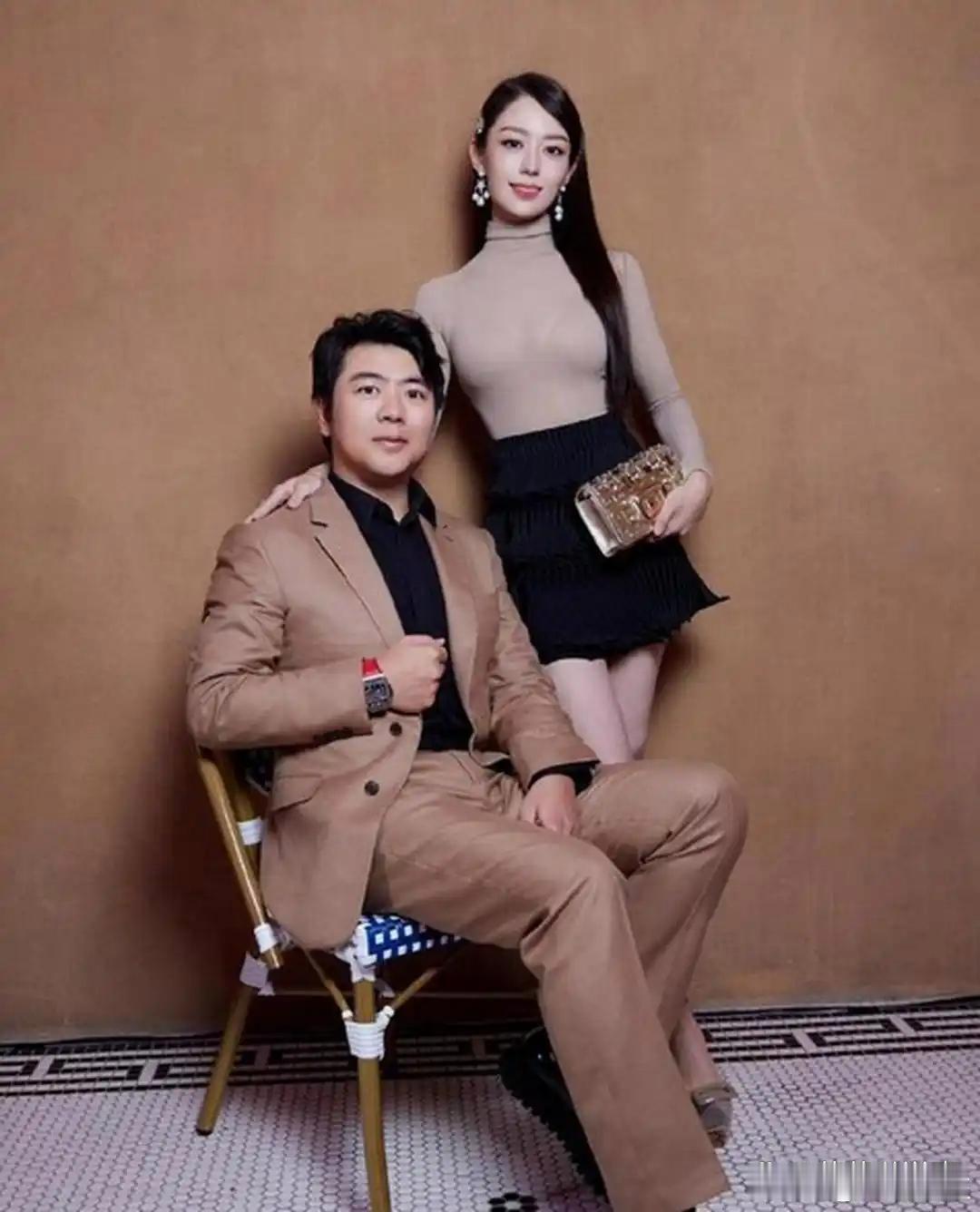 吉娜这个身材太顶了，郎朗好福气啊！