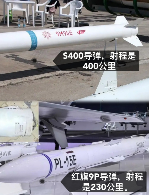 印度花了54亿美元买了S400导弹，射程是400公里，而巴基斯坦的红旗9P导弹，