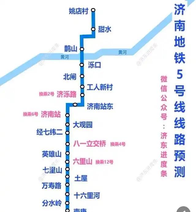 济南5号线是否会被纳入三期规划截至2026年9月，济南地铁5号线‌大概率会被