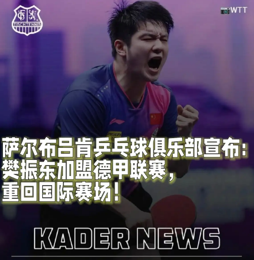 万万没想到，樊振东去德国打球了一觉醒来看到这个消息还以为是假消息，但综合各方
