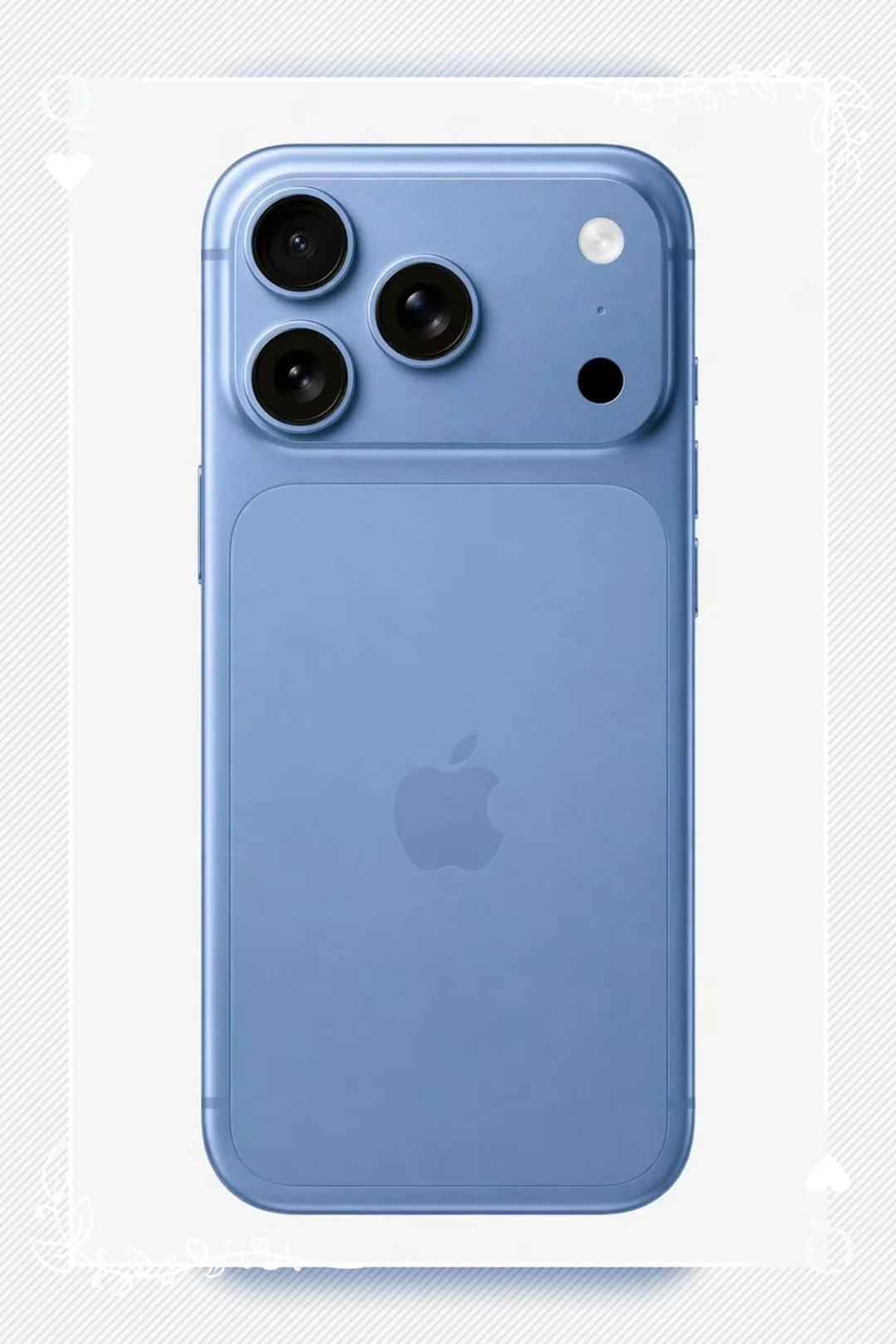 疑似iPhone 18 Pro远峰蓝回归？！