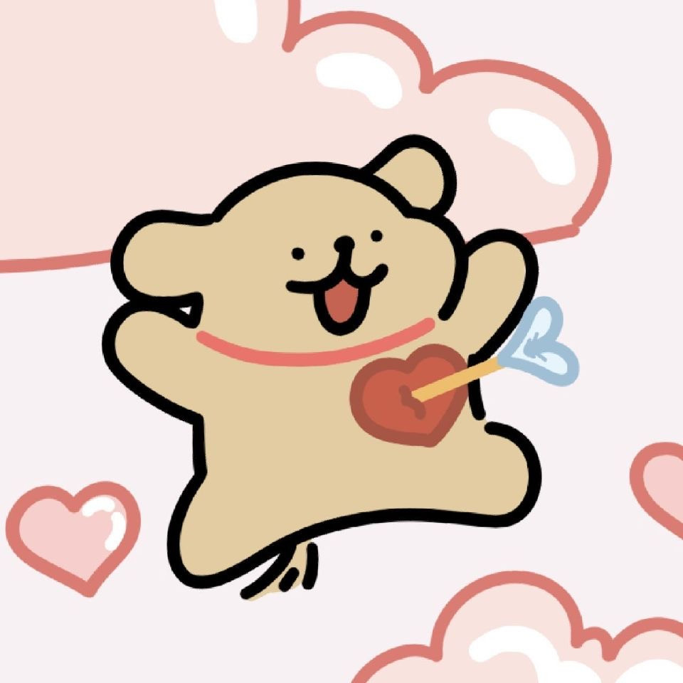 还是很爱线条小狗