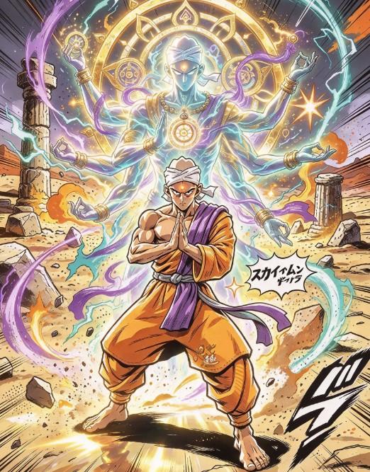 我会为了水而战，更会为了我们的漫画而战！！在下那木，为了帮村子寻水踏上了旅途，