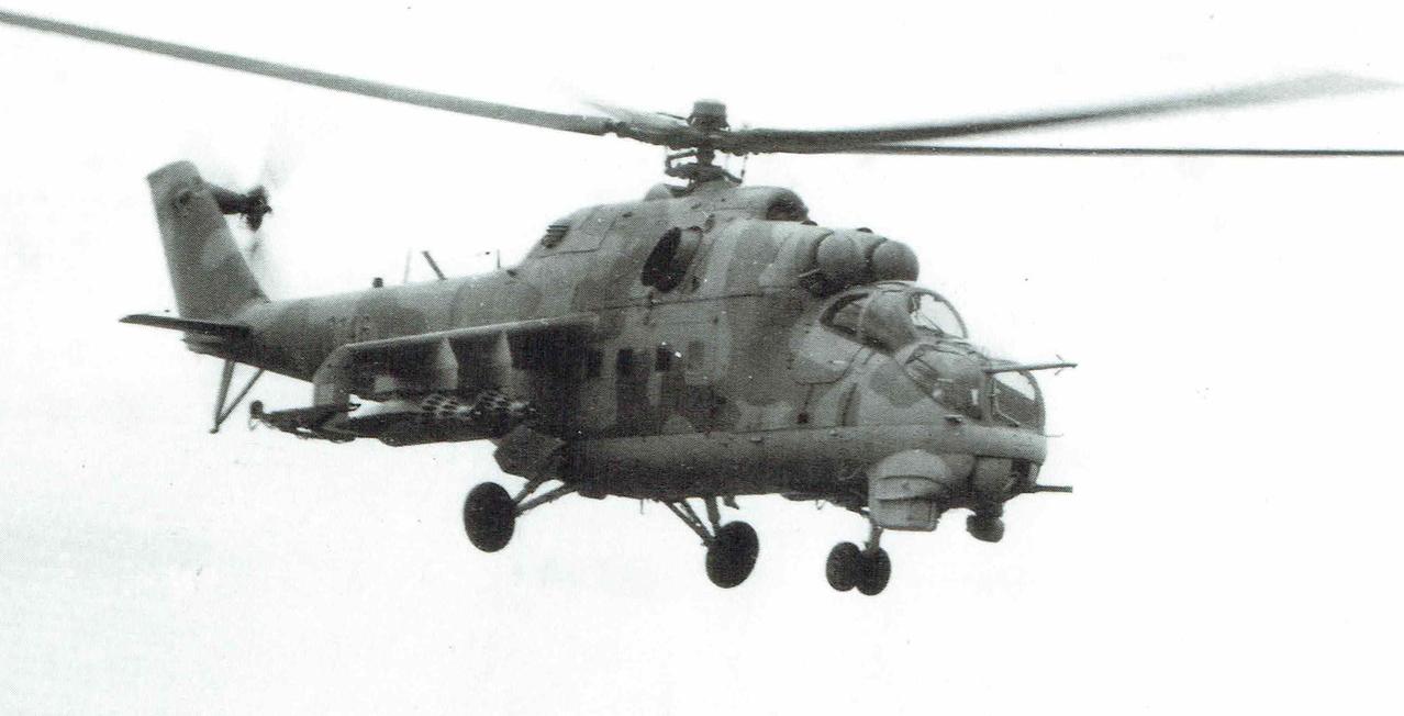 1983年5月17日本来天气晴好，捷克斯洛伐克空军一架编号0148的米-24D武