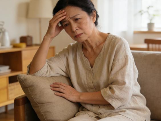 女人进入更年期以后，若总头晕心慌，多半是身体在发出提醒一到更年期，最容易犯的