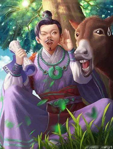 云山杂咏34/读王粲（建安七子之一、才子、文学家）建安七子占头名，祸乱之中叹不平。满目疮痍尤胆颤，盈