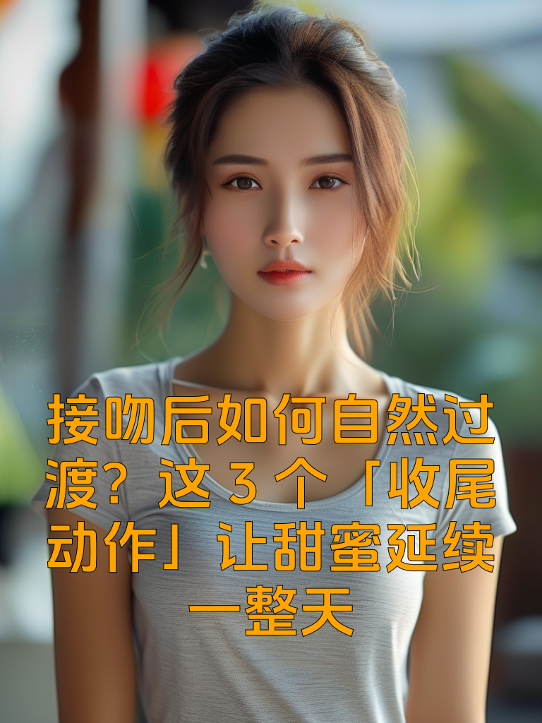 接吻后如何自然过渡？这3个「收尾动作」让甜蜜延续一整天