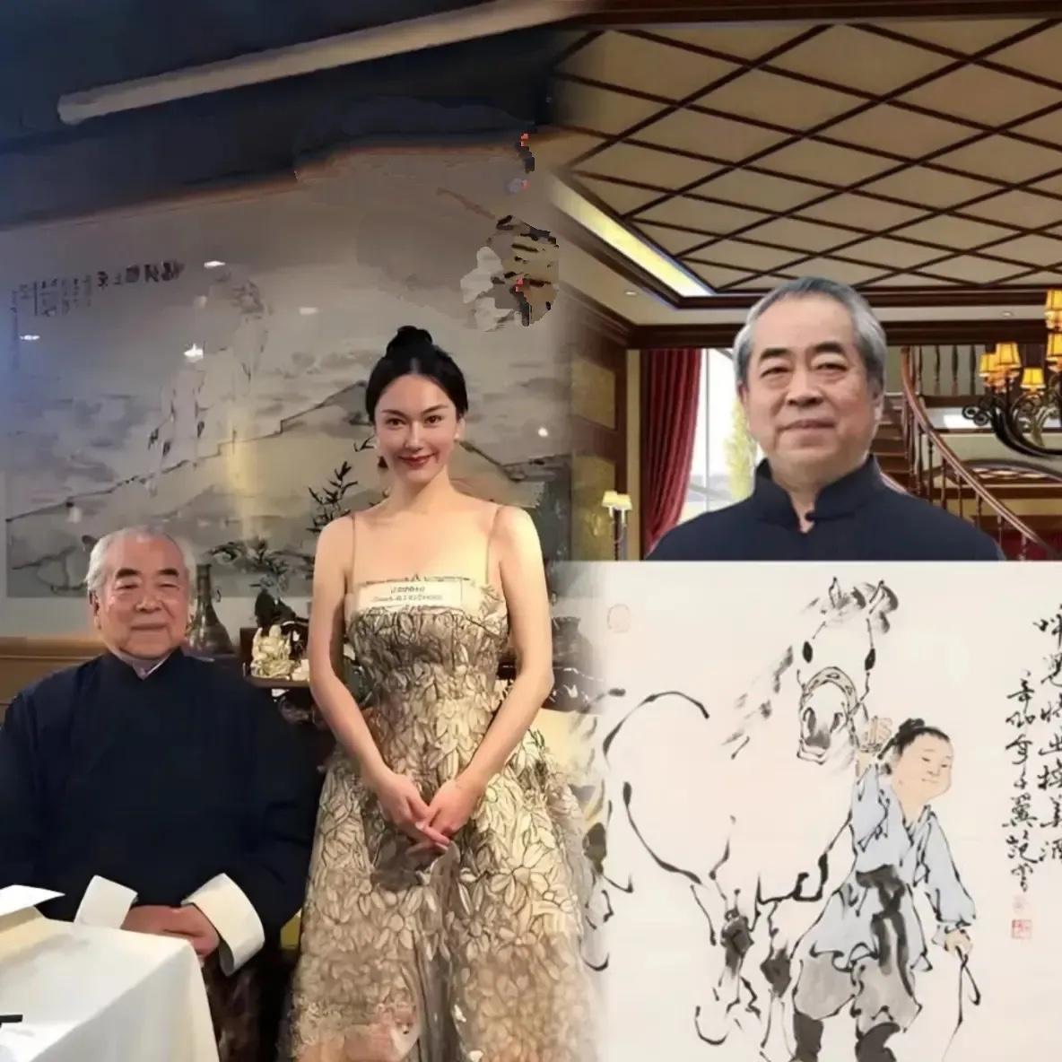 2024年武大毕业生徐萌，嫁给了范曾大师，轰动一时！普通人结婚讲究门当户对，