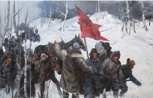 1942年，一支抗日的队伍战胜后休整吃饭，这时飞来一只色泽鲜艳的鸟，战士们开心极