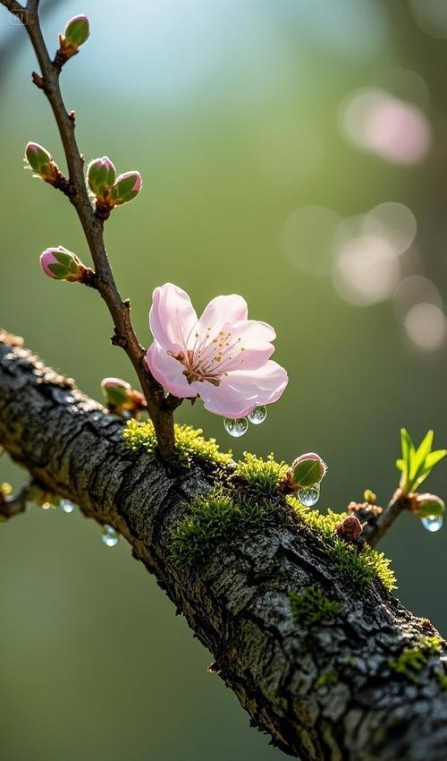 上联：烟花三月江南雨下联：人间四月山桃花