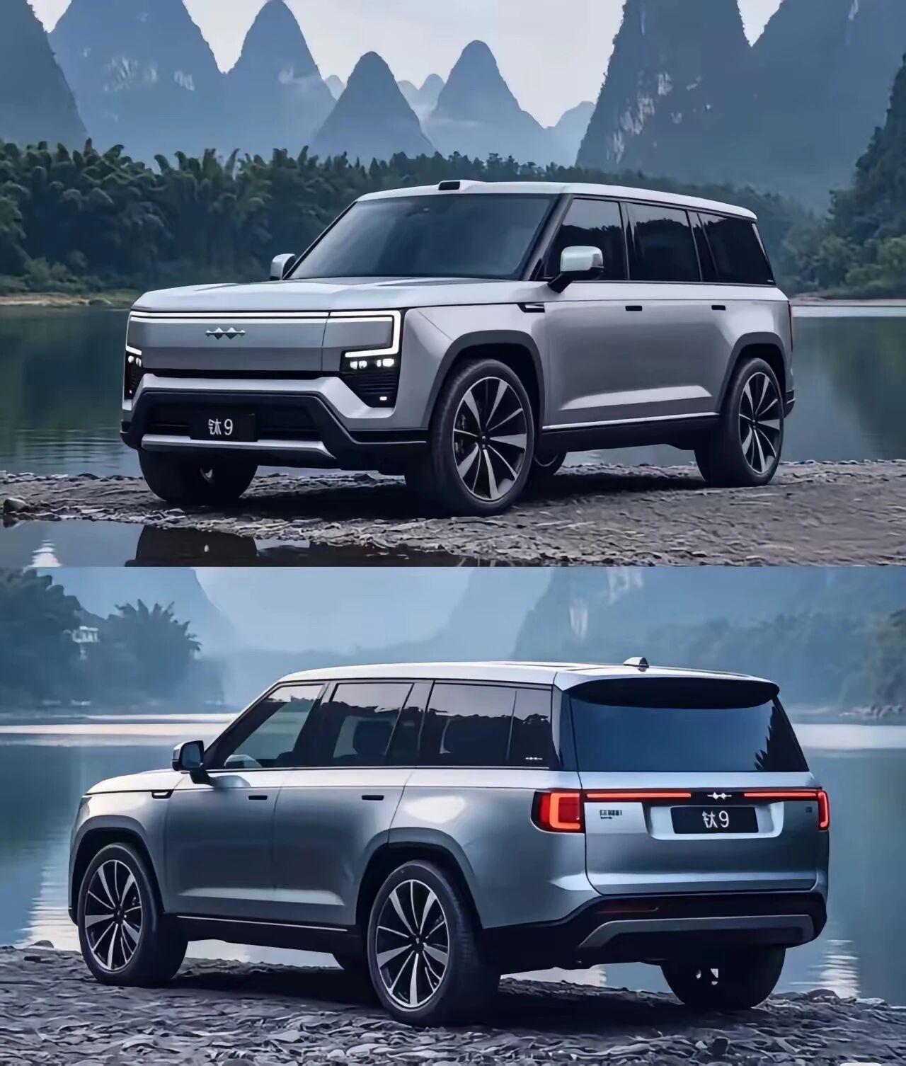 方程豹钛9真要来了，太让人期待！它定位全尺寸硬派SUV，车长5.3米，轴距超3米