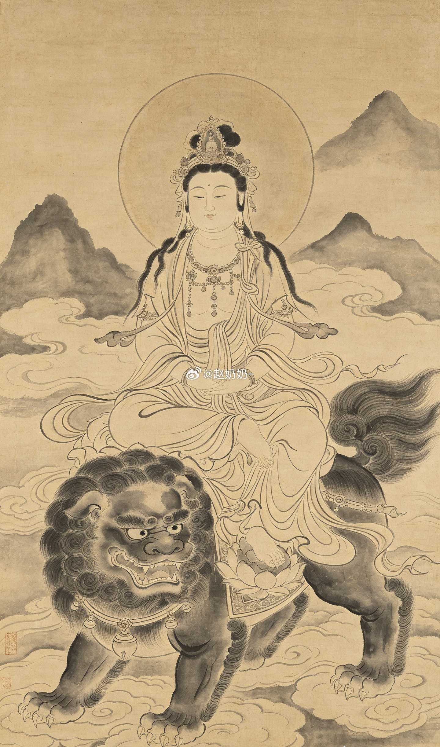 文殊菩萨智光福佑，正被难事绕住的人，思路自然清明，该得的机会不会错过。好运护体