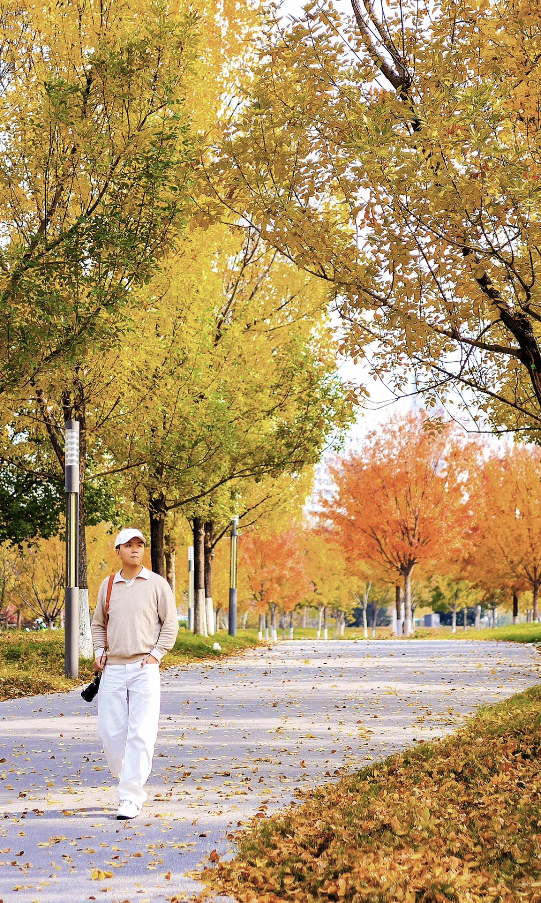 真不是纽约🍁西安宝藏公园赏秋人少地铁直达