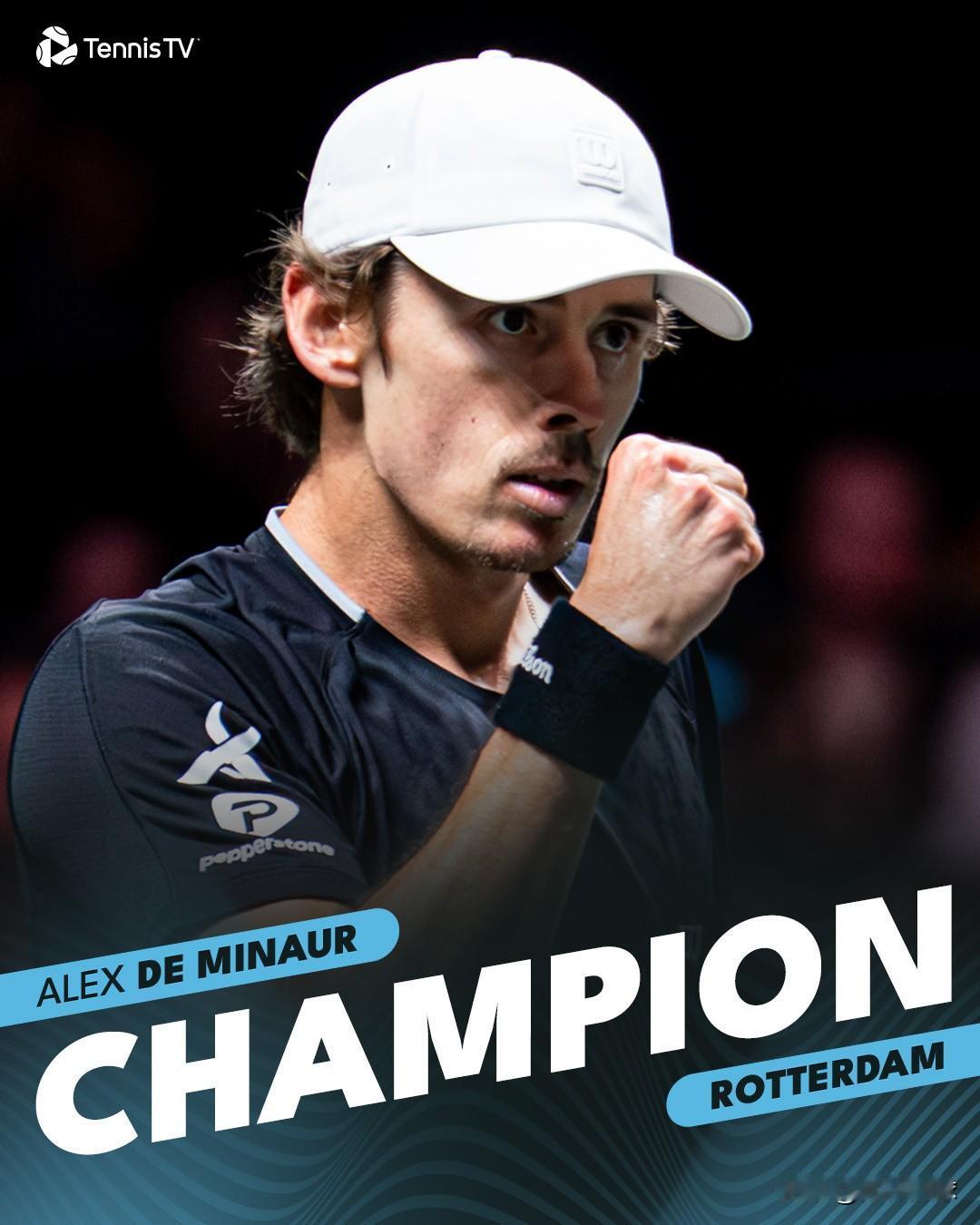 🇦🇺德米纳尔6-3/6-2阿里亚西姆🇨🇦在鹿特丹连续两年拿了🥈之后，