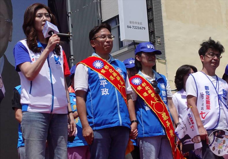 不同调！魏平政竞总成立，谢典霖站台力挺、谢衣凤台下冷眼旁观国民党彰化县长提名