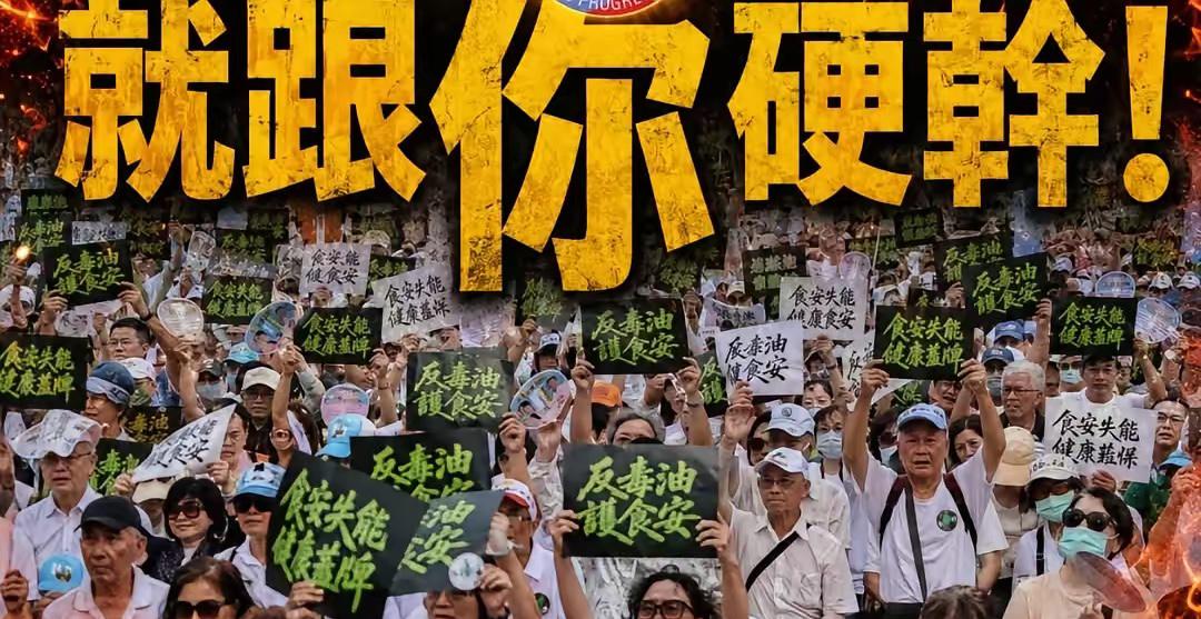 赖清德终于回应凯道20万人的愤怒怒吼！面对全台爆发的毒油食安危机、二十万民众走上