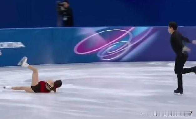 虽然为了参加米兰冬季奥运会花样滑冰团体赛的竞争，中国选手隋文静在身体有伤的情况下