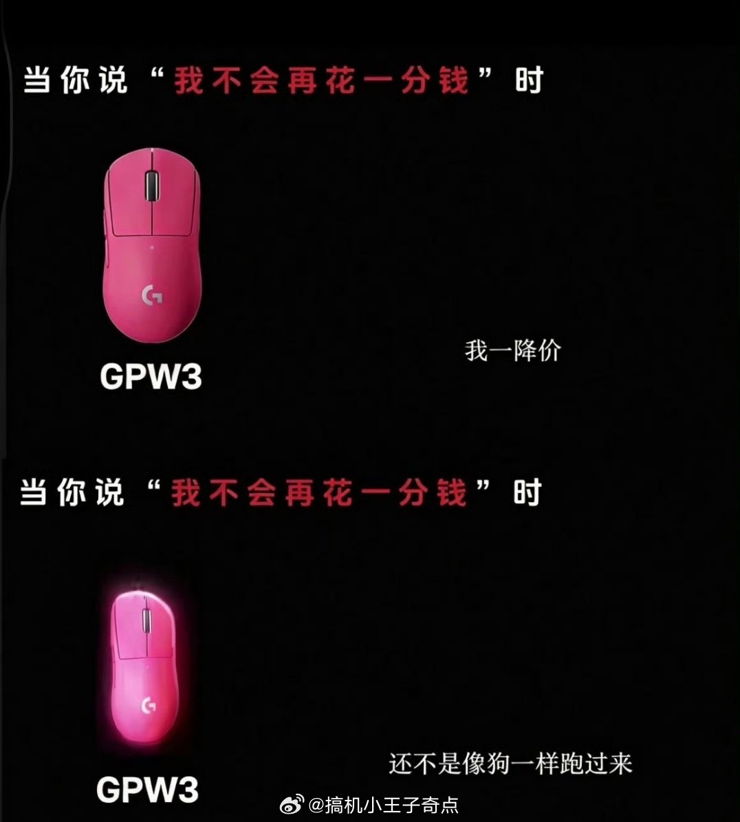 罗技就侮辱性广告致歉我可以自嘲像狗但是你不能说这这这不就是以后谁买谁是🐶