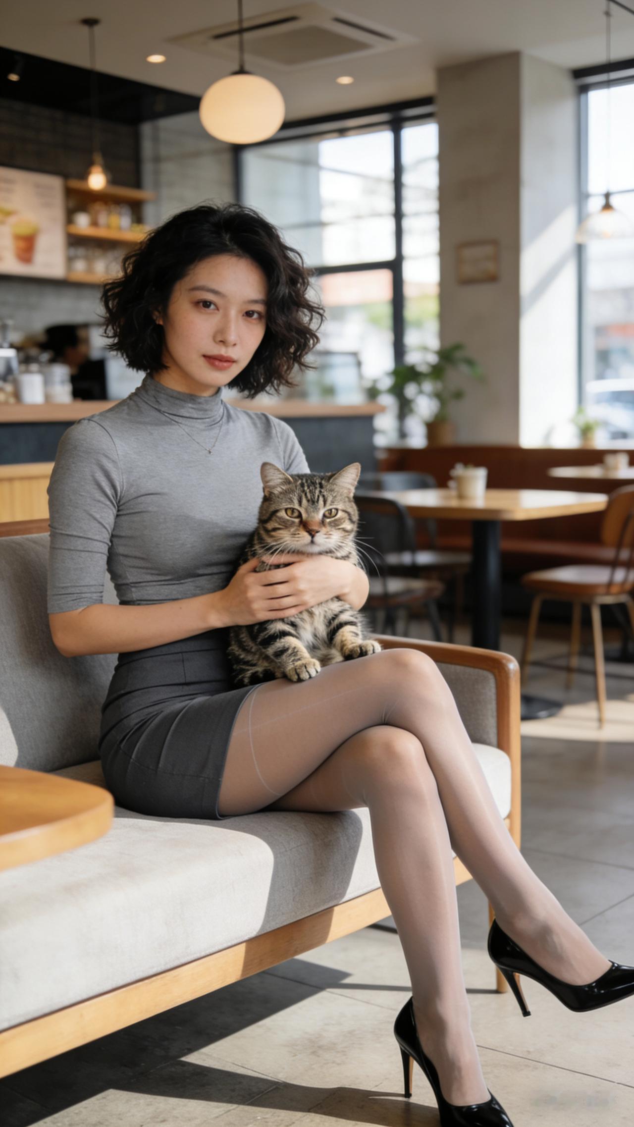 狸花猫很可爱嘞。