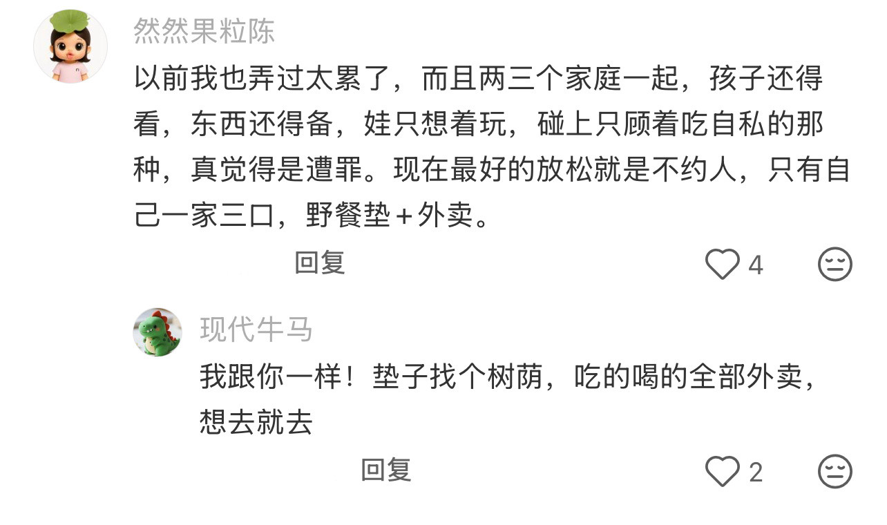 露营才是没苦硬吃天花板