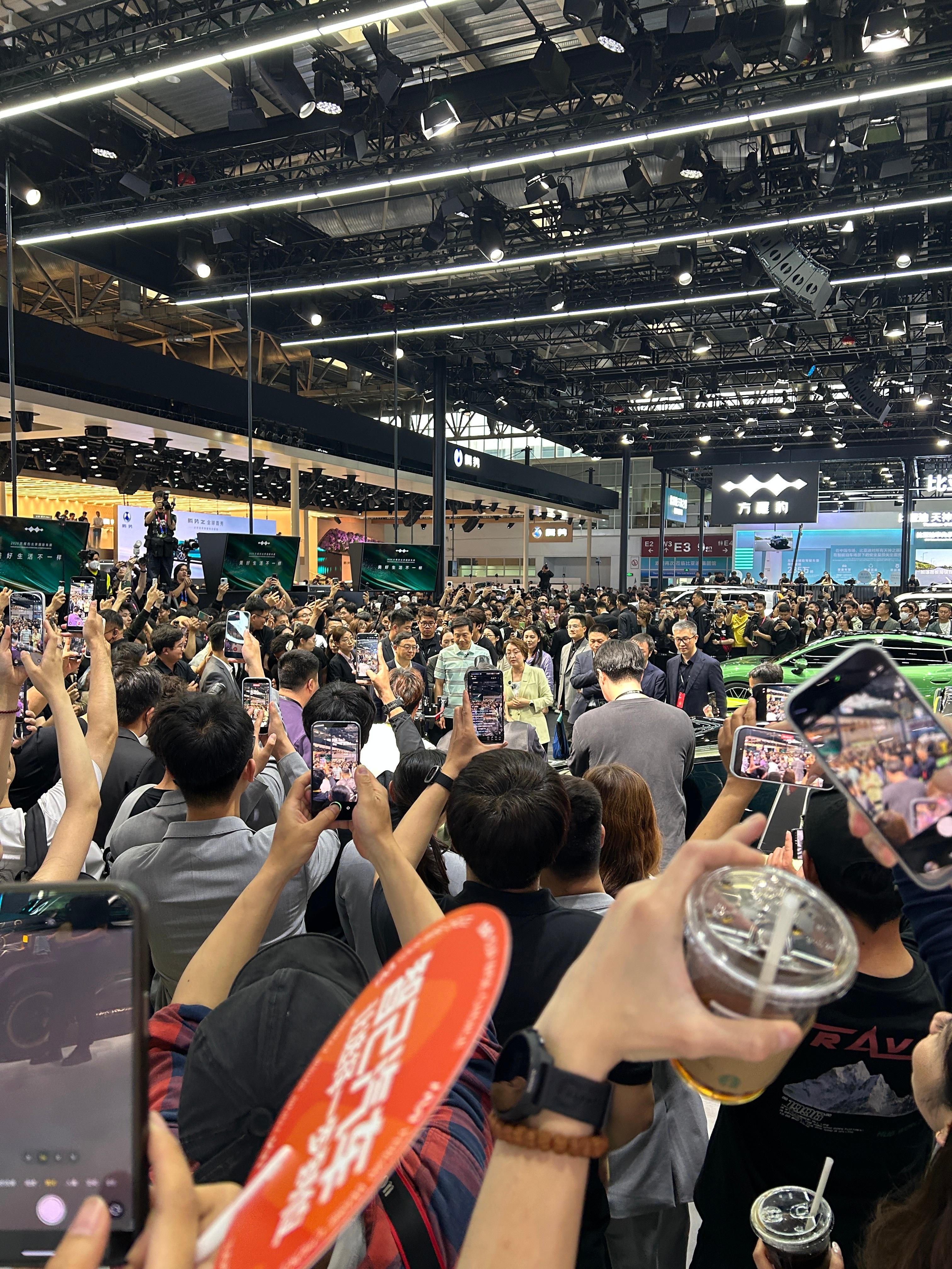 只要碰到人多到离谱的情况，不用猜都知道是谁2026北京车展