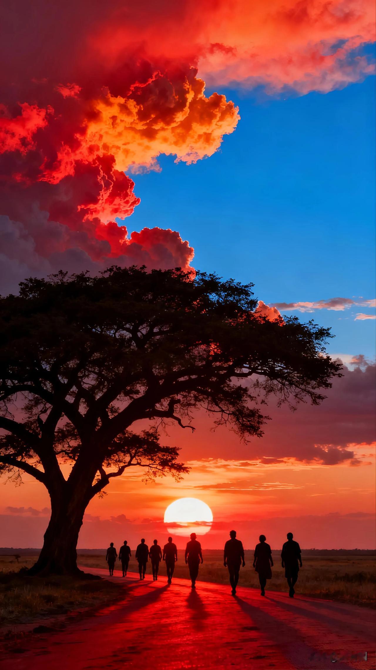 《九日登高》茱萸插遍第几峰雁阵裁开云几重白发簪秋犹笑我一年诗句醉西风【