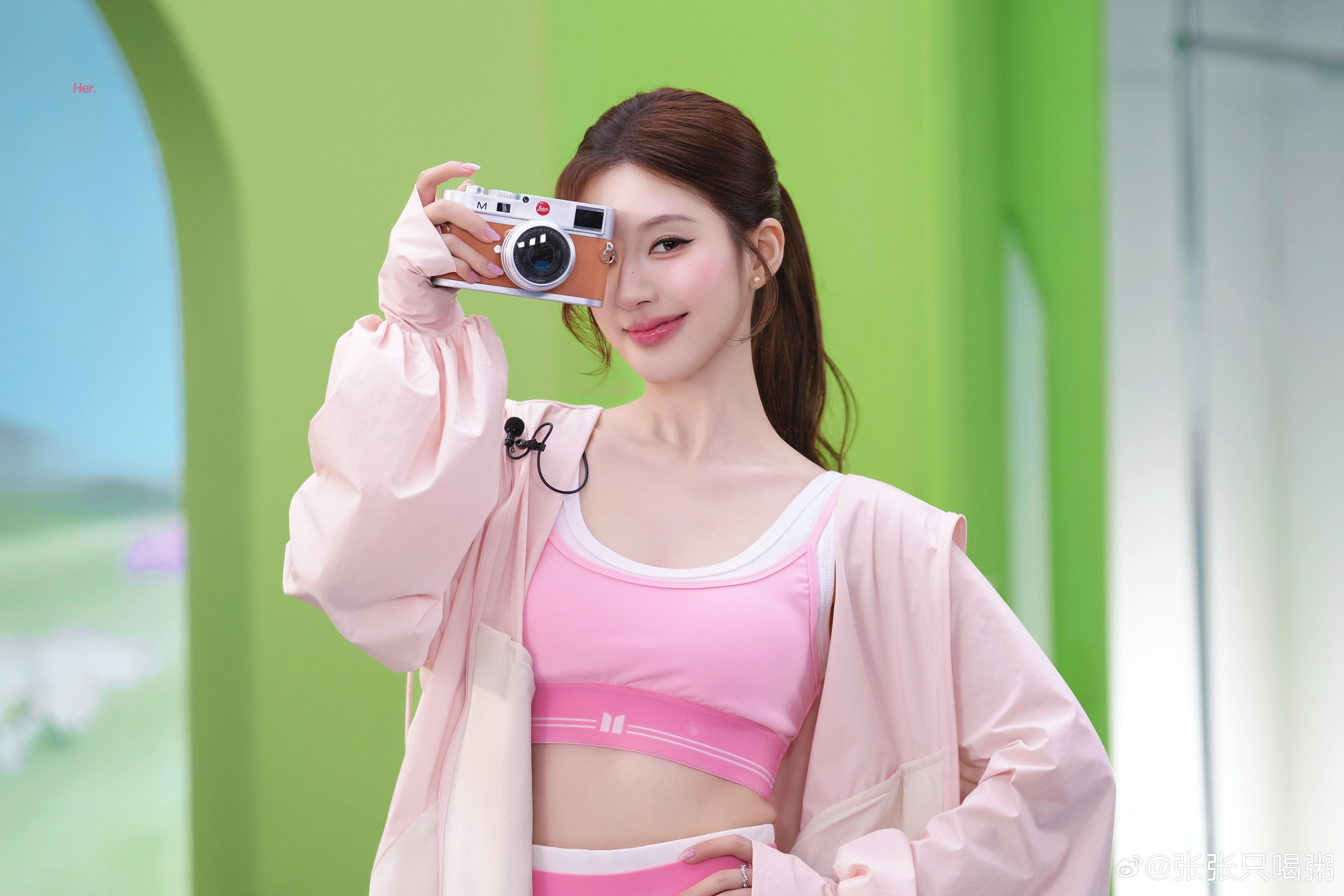 赵露思给人一种元气满满的感觉！