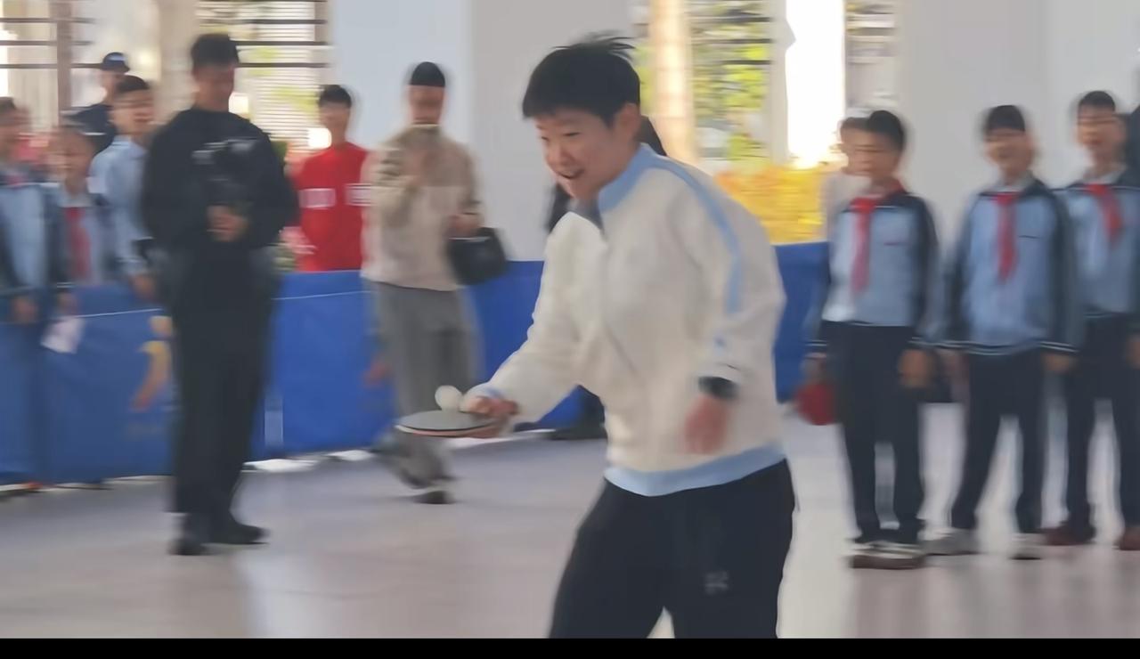 好久不见如此鲜活的孙颖莎青春真好愿我们都能保持快乐