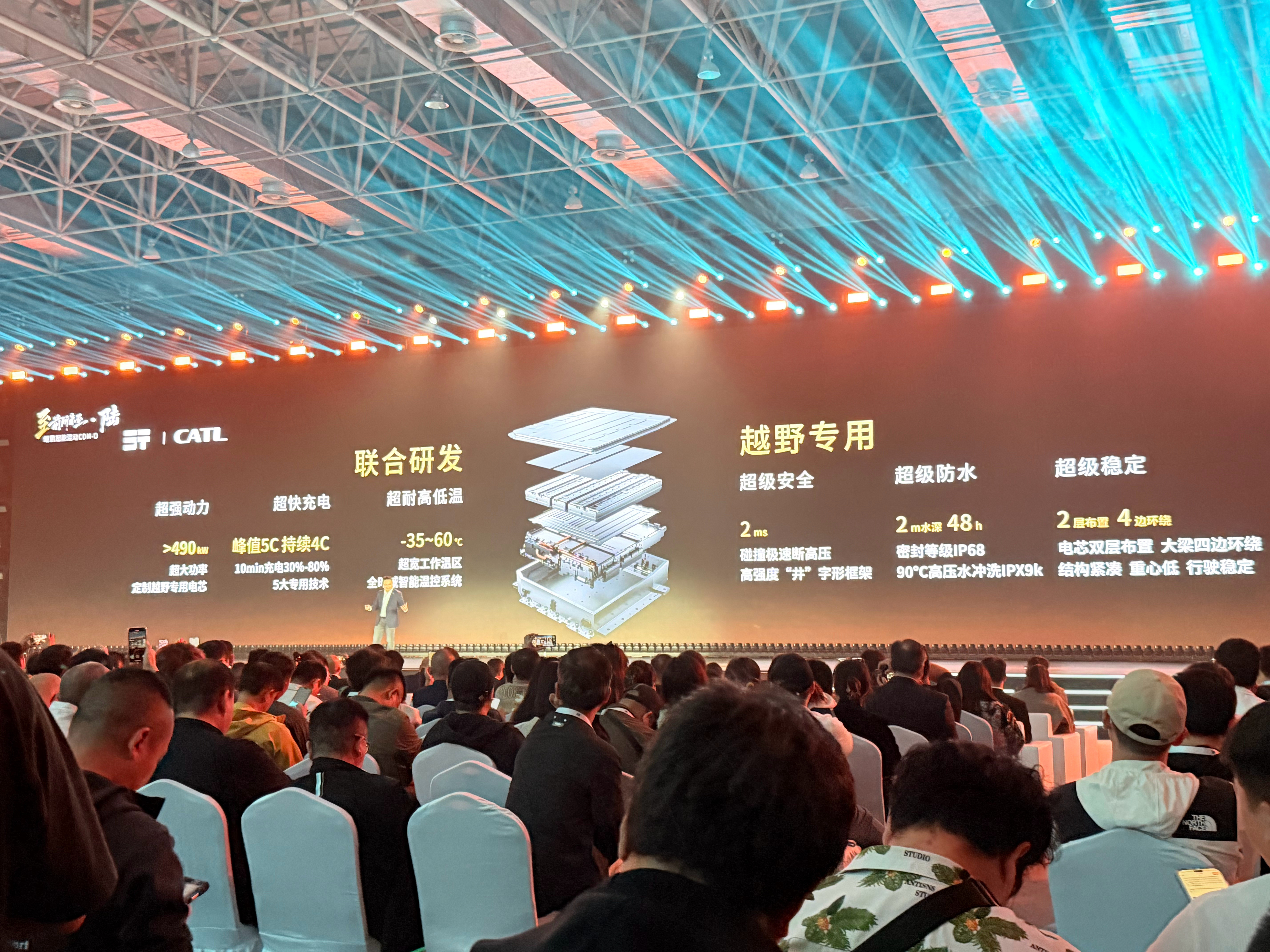 纵横G700全球上市纵横G700的电池够厉害，联合宁德时代共同打造的，可以耐高温