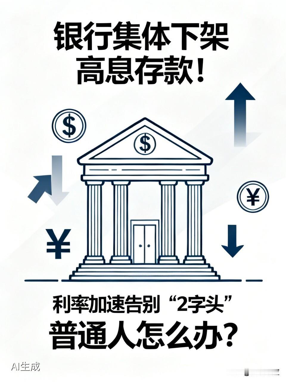 银行集体下架高息存款！利率加速告别“2字头”，普通人怎么办？存款特种兵最