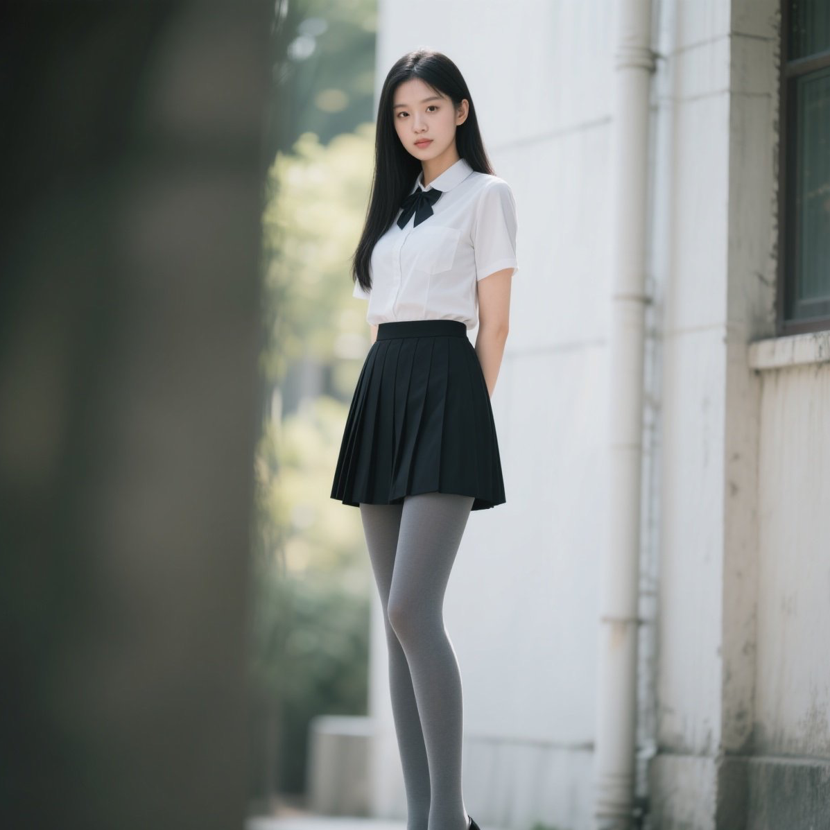 修长美腿气场全开这样的女神你爱了吗