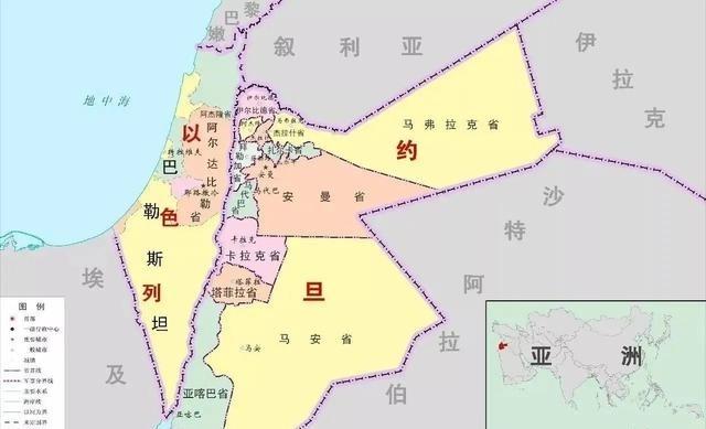 1948年：以色列总人口65万；1948年：巴勒斯坦总人口150万；1960年：