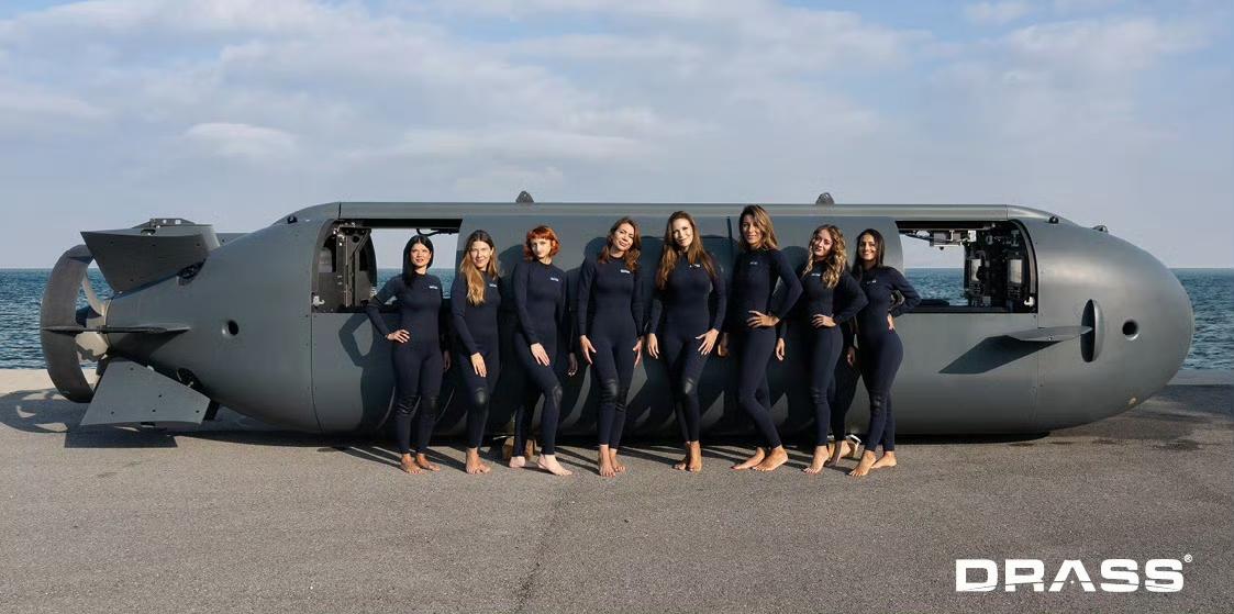 意大利DRASS公司电动水下蛙人输送艇（SDV）
