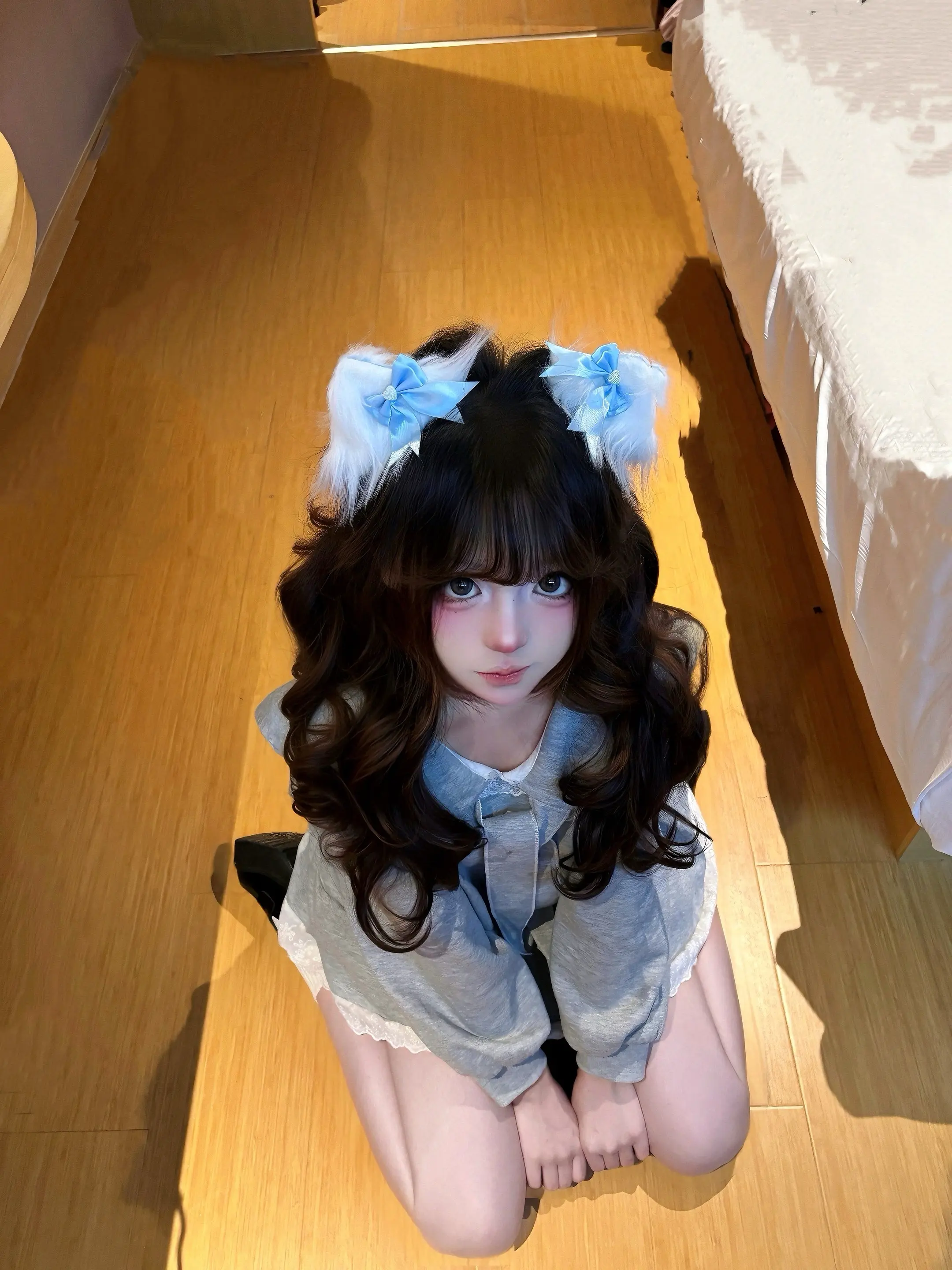 讨厌你 每个小猫你都想摸 (>﹏<)