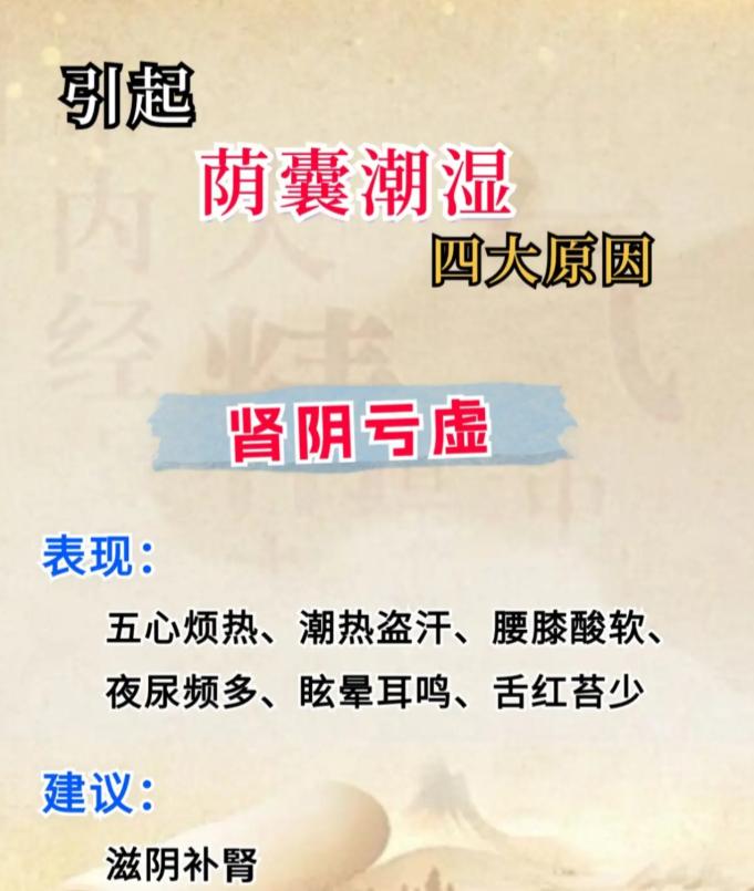 导致下焦潮湿的4大中医辨证原因