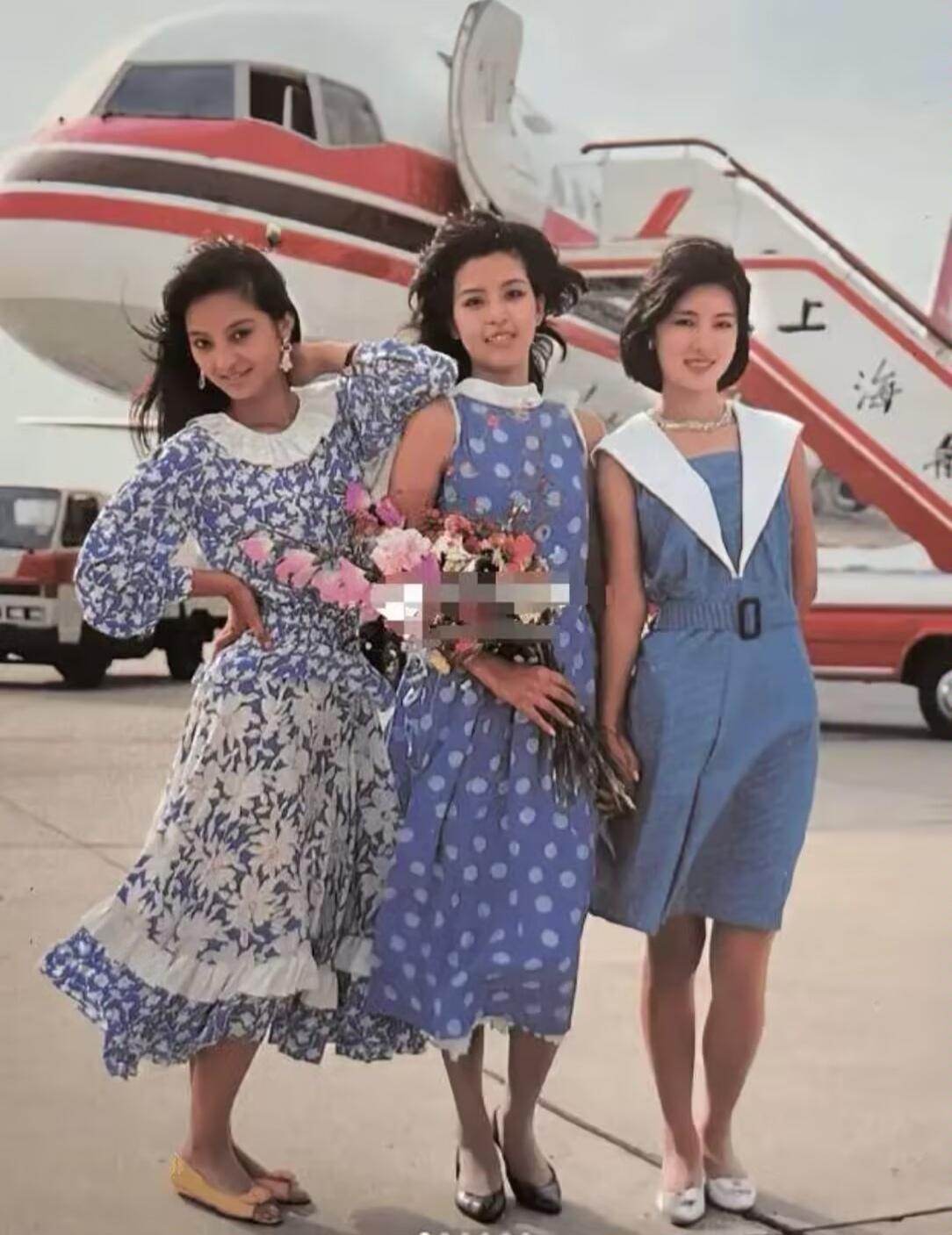 80年代的美女都是没有美颜的原生态！