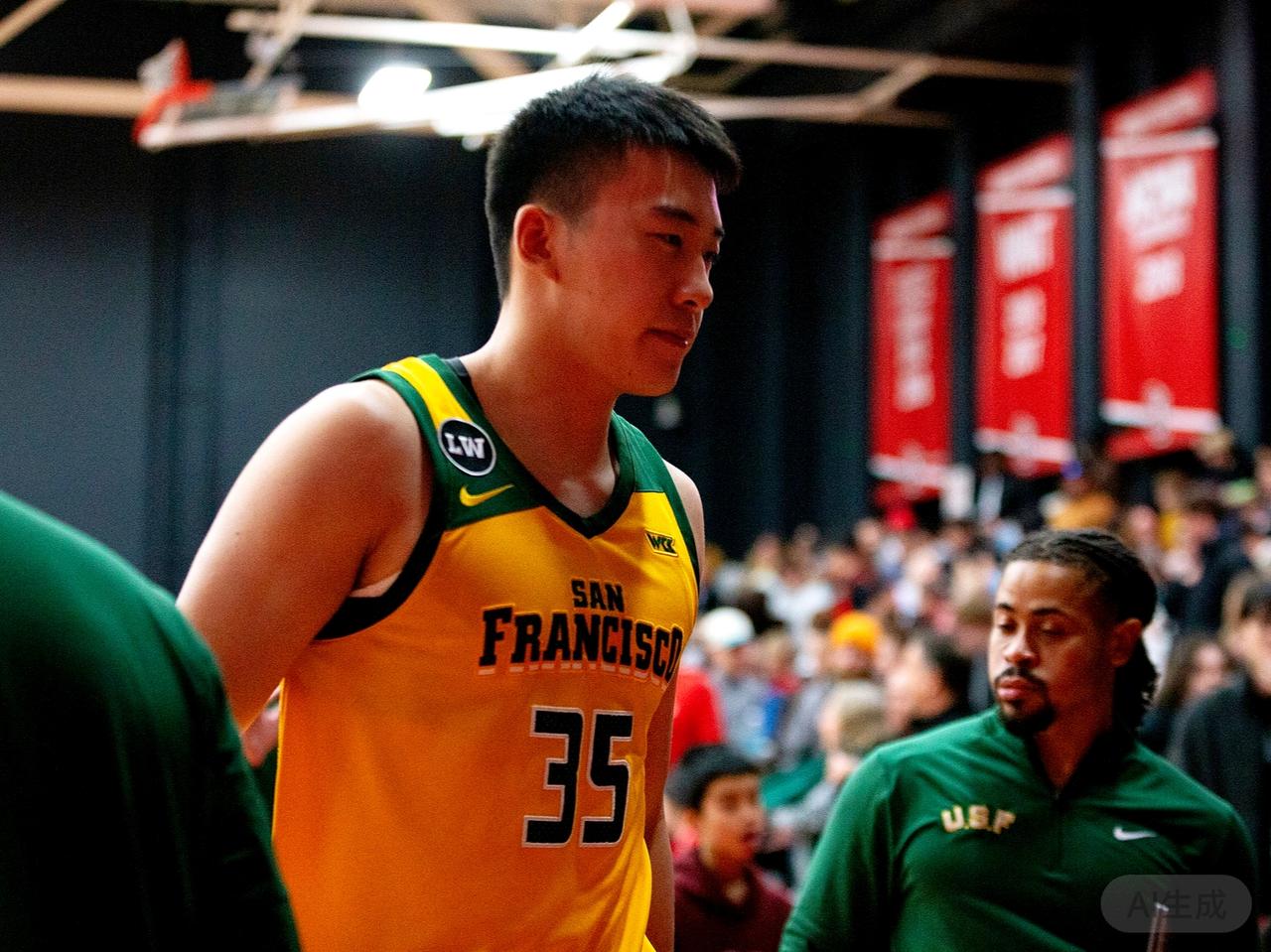 王俊杰NCAA得分再上双，再次证明他是男篮锋线答案今天王俊杰的ncaa比赛，