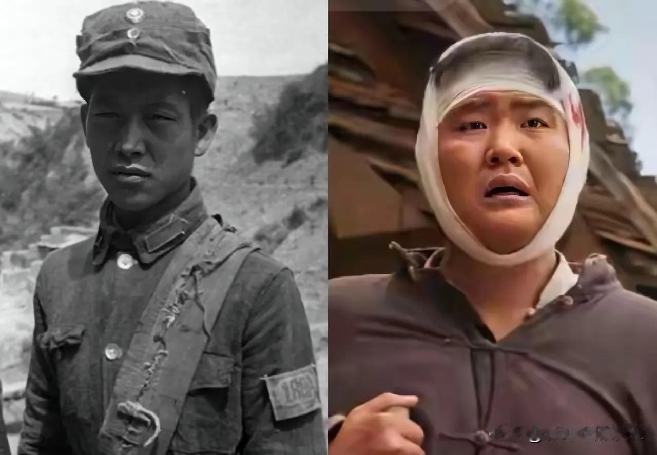 这是闫学晶儿子林傲霏演的八路军，不知道的还以为是汉奸，他形象与角色差距太大了，没