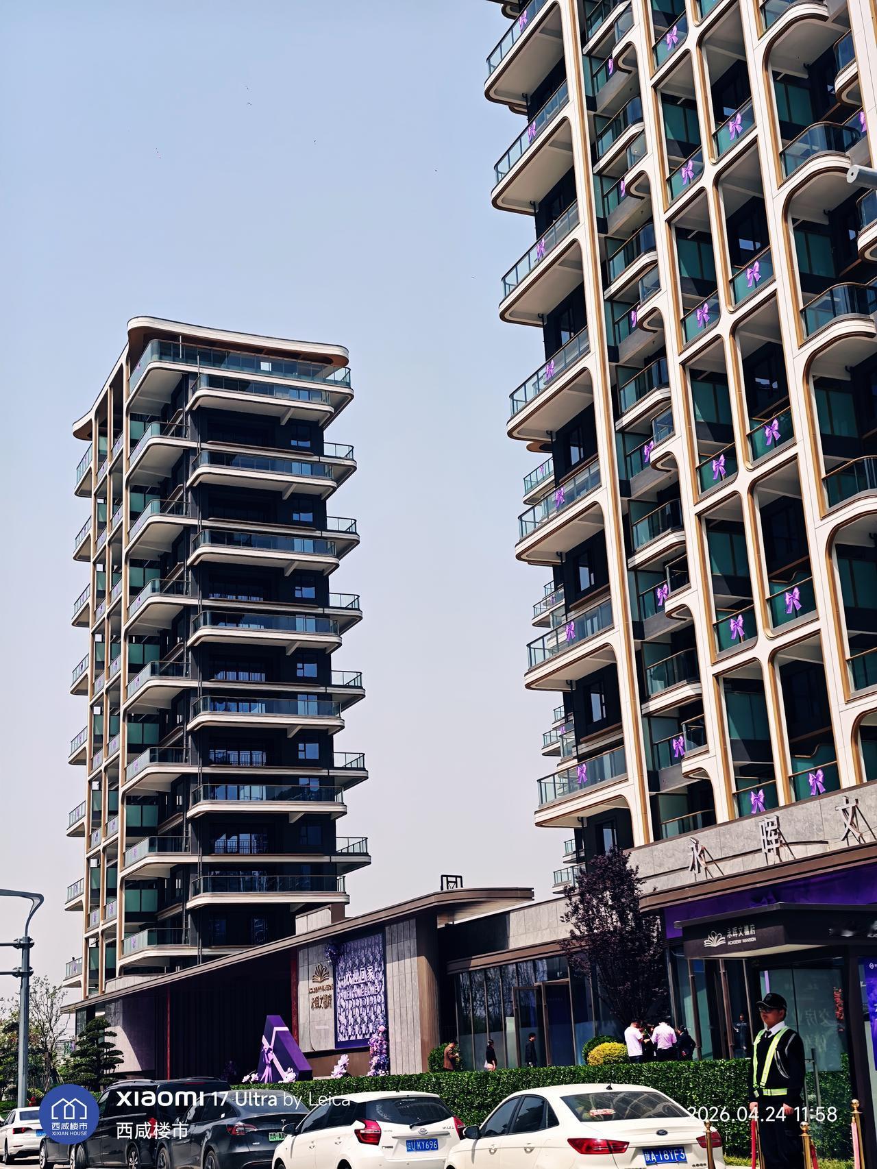 能金区第一个第四代住宅交房了！这个楼间距，说说吧！