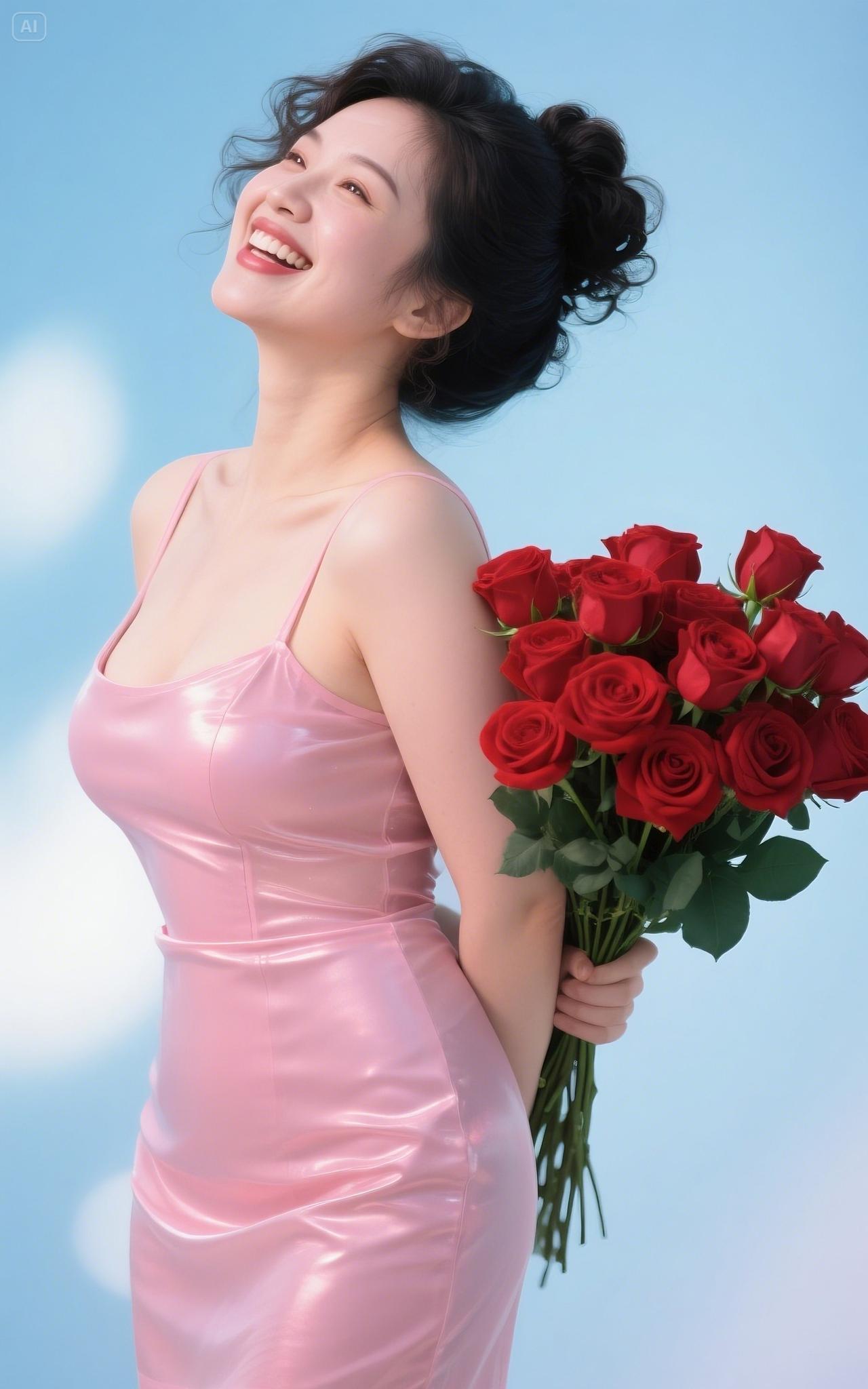 《被求婚后的感觉》风，都变得像棉花糖，轻轻柔柔，缠在身旁。我藏起身后的玫