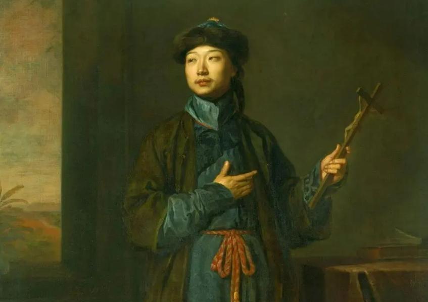 很多人不知道，被英国国王挂在卧室的画像上是一个中国人，他是谁？三百多年前的清朝