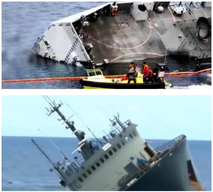 1993年，中国科考船遭“银角号”暴力撞击，拦腰折断沉入大海，船内的107名科考